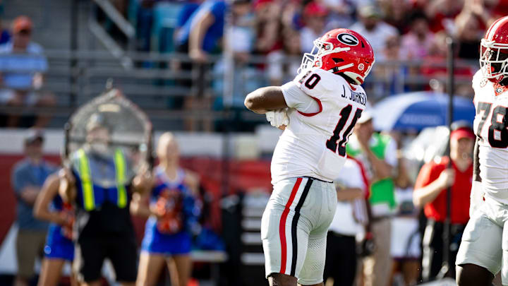 Georgia Bulldogs linebacker Jamon Dumas-Johnson (10) 