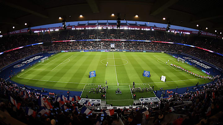 Le Parc des Princes, stade du Paris-Saint-Germain, accueillera le match aller contre le FC Barcelone. 