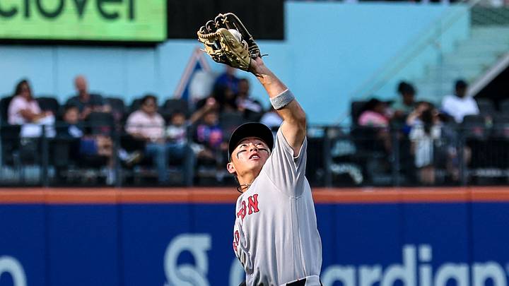 Boston Red Sox shortstop Tsung-Che Cheng (39) makes a catch for an out. Credit: Vincent Carchietta-Imagn Images Boston Red Sox shortstop Tsung-Che Cheng (39) makes a catch for an out. Credit: Vincent Carchietta-Imagn Images
