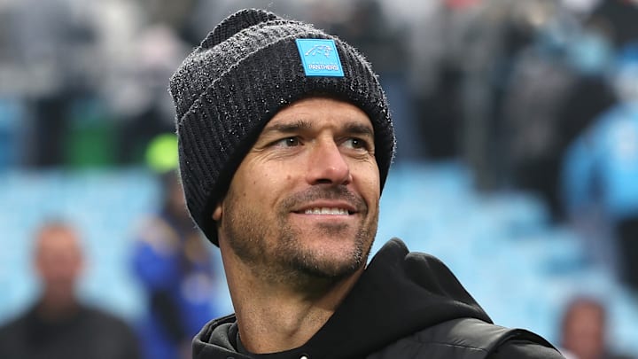 Carolina Panthers head coach Dave Canales