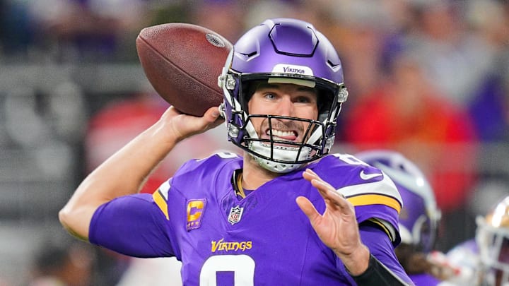 The Vikings could possibly reunite with Kirk Cousins in the 2026 season.