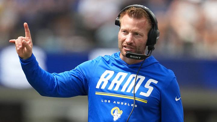 Los Angeles Rams head coach Sean McVay