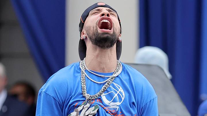 A signing over the weekend may have improved the Knicks' odds of retaining Jose Alvarado this summer. A signing over the weekend may have improved the Knicks' odds of retaining Jose Alvarado this summer.