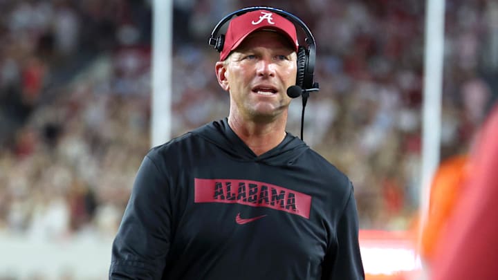 Alabama football head coach Kalen DeBoer redeemed the Crimson Tide's early-season struggles in a SEC win over Georgia. Alabama football head coach Kalen DeBoer redeemed the Crimson Tide's early-season struggles in a SEC win over Georgia.