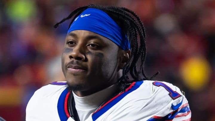 Former Carolina Panthers wide receiver Curtis Samuel Former Carolina Panthers wide receiver Curtis Samuel