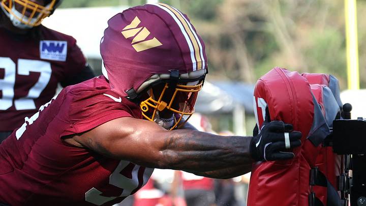 Washington Commanders defensive lineman Daron Payne Washington Commanders defensive lineman Daron Payne
