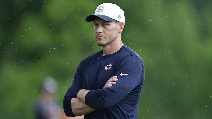 Chicago Bears head coach Ben Johnson