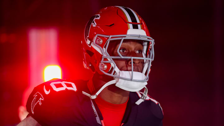 Atlanta Falcons tight end Kyle Pitts Atlanta Falcons tight end Kyle Pitts