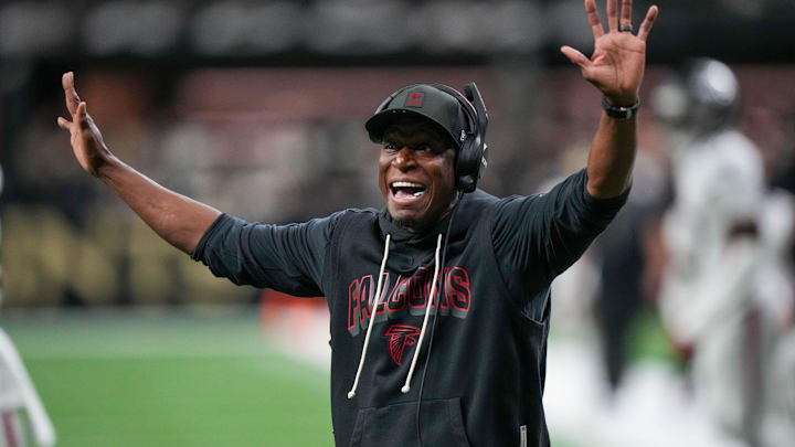 Atlanta Falcons head coach Raheem Morris has been left frustrated with his team's floundering special teams. Atlanta Falcons head coach Raheem Morris has been left frustrated with his team's floundering special teams.