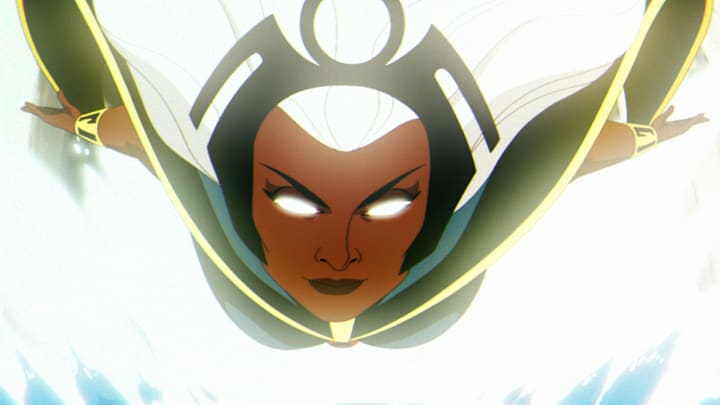Storm (voiced by Alison Sealy-Smith) in Marvel Animation's X-MEN '97. Photo courtesy of Marvel Animation. © 2024 MARVEL.