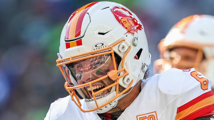 Tampa Bay Buccaneers QB Baker Mayfield suffered an AC Joint sprain in last week's loss to the Rams.