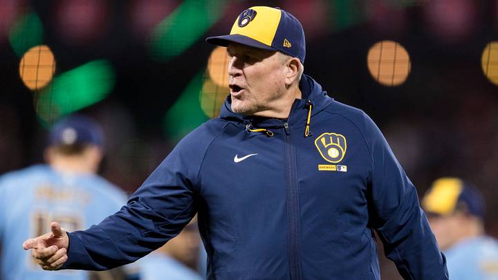 Milwaukee Brewers manager Pat Murphy