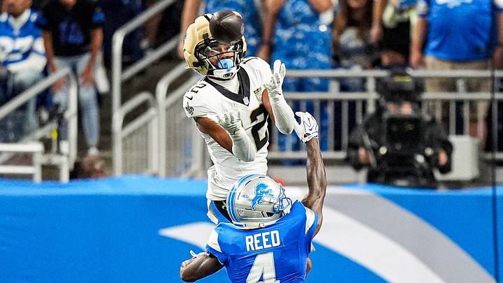New Orleans Saints wide receiver Chris Olave