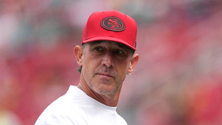 San Francisco 49ers head coach Kyle Shanahan