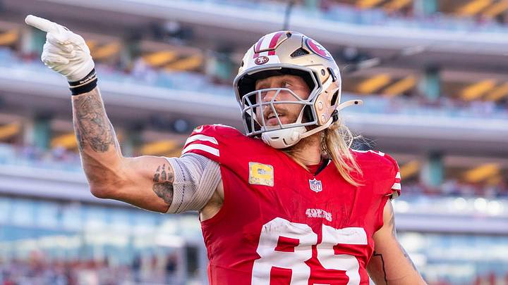 San Francisco 49ers tight end George Kittle (85)