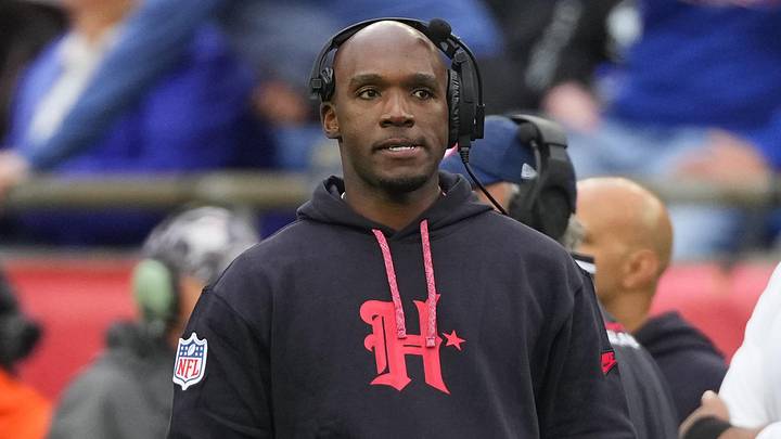Oct 13, 2024; Foxborough, Massachusetts, USA; Houston Texans head coach Demeco Ryans looks on from the sidelines during the first half at Gillette Stadium. Mandatory Credit: Gregory Fisher-Imagn Images Oct 13, 2024; Foxborough, Massachusetts, USA; Houston Texans head coach Demeco Ryans looks on from the sidelines during the first half at Gillette Stadium. Mandatory Credit: Gregory Fisher-Imagn Images