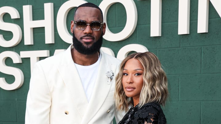 LeBron and Savannah James