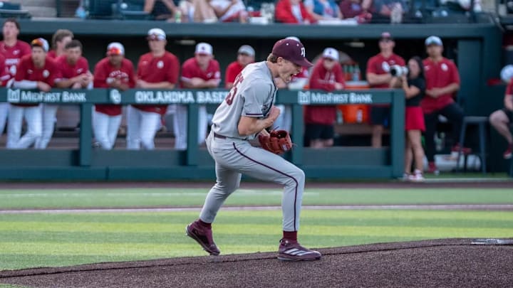 Texas A&M pitcher Clayton Freshcorn