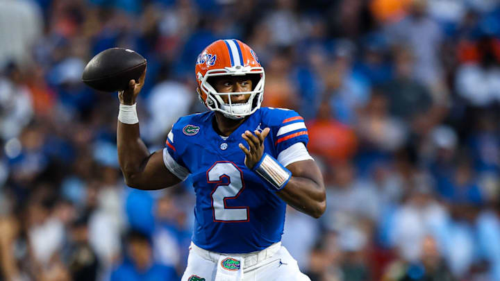 Florida Gators quarterback DJ Lagway was one of Billy Napier's most sought-after recruits.
