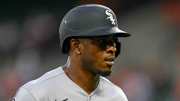Aug 29, 2023; Baltimore, Maryland, USA; Chicago White Sox shortstop Tim Anderson (7) looks on during the first inning against the Baltimore Orioles at Oriole Park at Camden Yards. Mandatory Credit: Reggie Hildred-USA TODAY Sports Aug 29, 2023; Baltimore, Maryland, USA; Chicago White Sox shortstop Tim Anderson (7) looks on during the first inning against the Baltimore Orioles at Oriole Park at Camden Yards. Mandatory Credit: Reggie Hildred-USA TODAY Sports