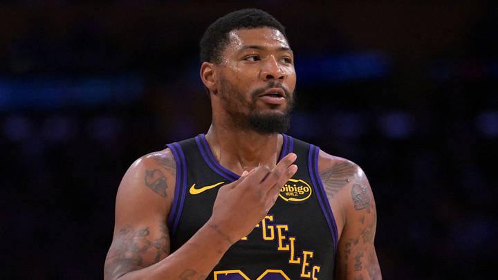 Los Angeles Lakers guard Marcus Smart Los Angeles Lakers guard Marcus Smart