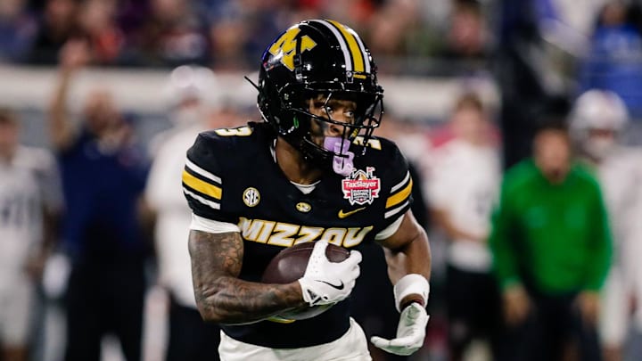 Missouri Tigers wide receiver Kevin Coleman Jr.