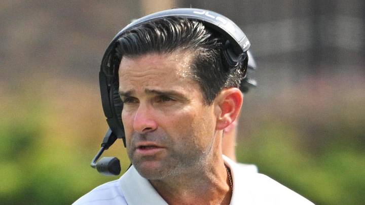 Sep 6, 2025; Durham, North Carolina, USA; Duke Blue Devils head coach Manny Diaz during the fourth quarter against the Illinois Fighting Illini at Wallace Wade Stadium. Mandatory Credit: Zachary Taft-Imagn Images Sep 6, 2025; Durham, North Carolina, USA; Duke Blue Devils head coach Manny Diaz during the fourth quarter against the Illinois Fighting Illini at Wallace Wade Stadium. Mandatory Credit: Zachary Taft-Imagn Images