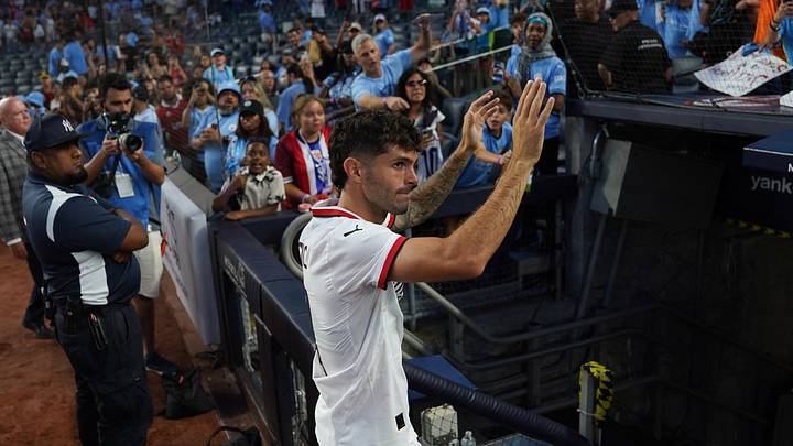 In 2024 Christian Pulisic received a hero's welcome in a match against Manchester City at Yankee Stadium. Could he be returning to New York City? / Photo Credit: Lucas Boland-USA TODAY Sports In 2024 Christian Pulisic received a hero's welcome in a match against Manchester City at Yankee Stadium. Could he be returning to New York City? / Photo Credit: Lucas Boland-USA TODAY Sports