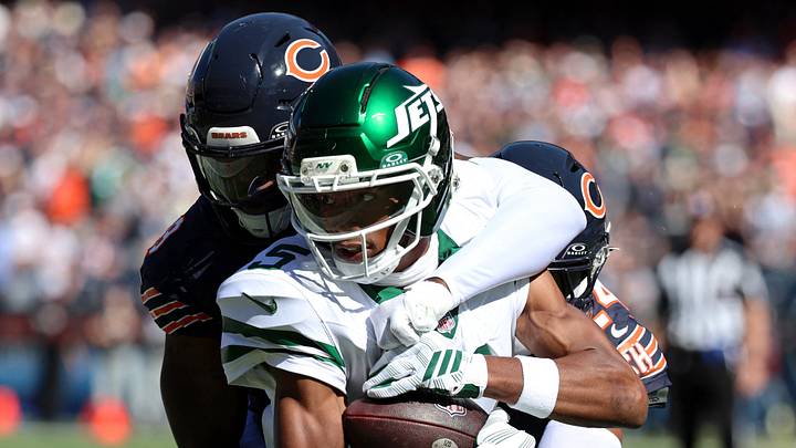 New York Jets wide receiver Garrett Wilson New York Jets wide receiver Garrett Wilson