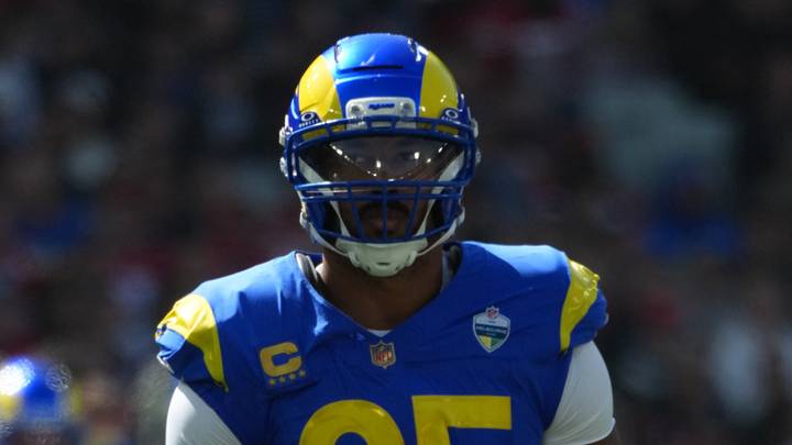Los Angeles Rams defensive end Myles Garrett Los Angeles Rams defensive end Myles Garrett