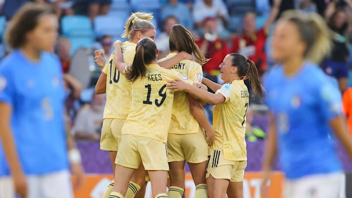 Belgium have already caused an upset at Euro 2022