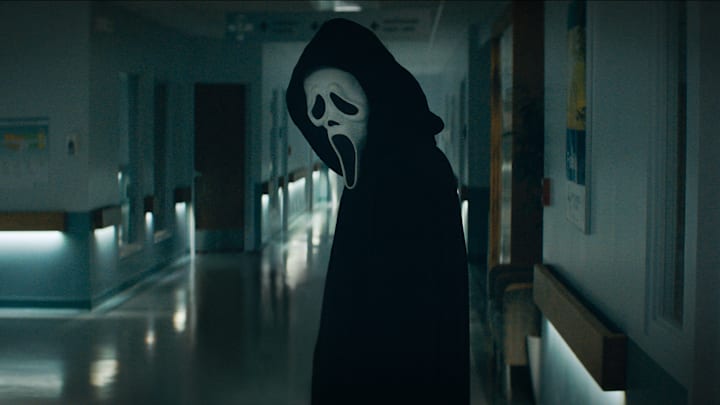 Ghostface in Paramount Pictures and Spyglass Media Group's "Scream." Photo Courtesy of Paramount Pictures and Spyglass Media Group.