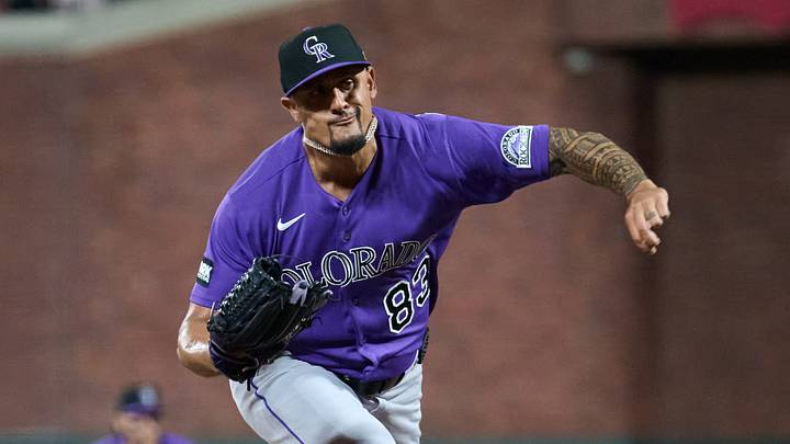 Colorado Rockies relief pitcher Brennan Bernardino | Robert Edwards Colorado Rockies relief pitcher Brennan Bernardino | Robert Edwards