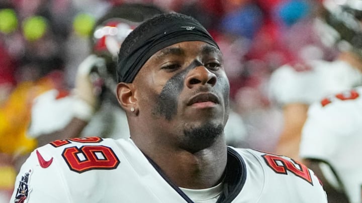 Former Tampa Bay Buccaneers defensive back Christian Izien (29).