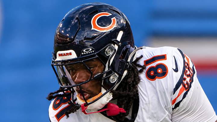 Chicago Bears wide receiver Zavion Thomas