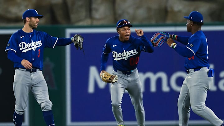 Los Angeles Dodgers v Los Angeles Angels
