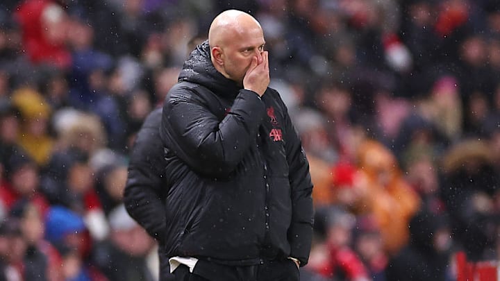 Arne Slot is under pressure in year two.