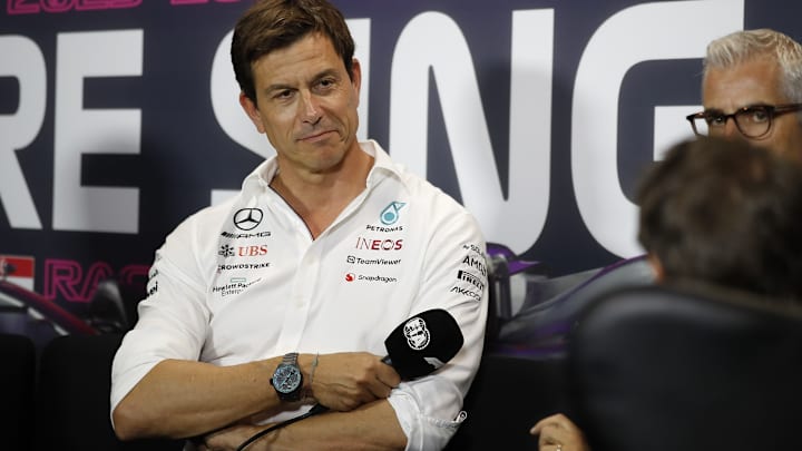 Toto Wolff 2023 Singapore Grand Prix, Friday - LAT Images