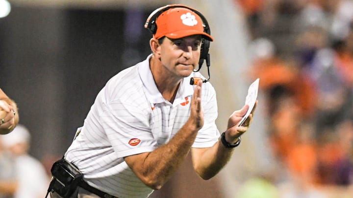 Clemson refused a request from ESPN and the ACC to move its rivalry game against South Carolina in 2024.