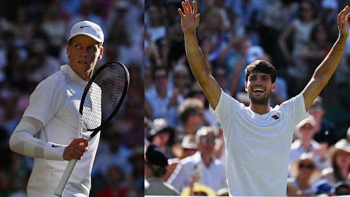 Jannik Sinner and Carlos Alcaraz will meet in the 2025 Wimbledon final.