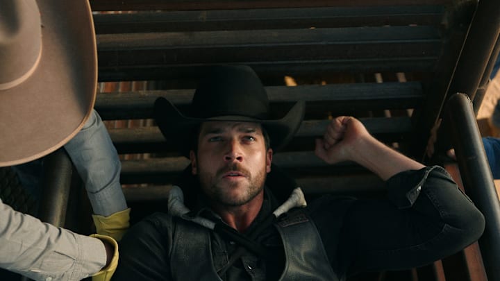 RANSOM CANYON. Jack Schumacher as Yancy in Episode 105 of Ransom Canyon