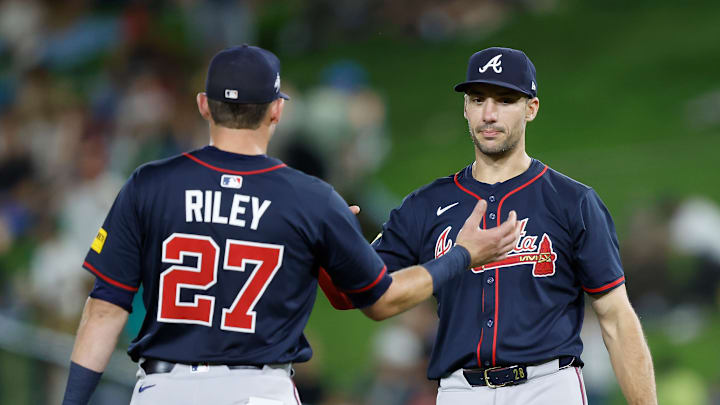 Atlanta Braves v Athletics Atlanta Braves v Athletics