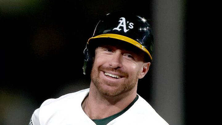 Sep 11, 2026; West Sacramento, California, USA;  Athletics short stop Donovan Walton (29) runs the bases after hitting a walk-off two-run home run against Seattle Mariners pitcher Eduard Bazardo (not pictured) during the tenth inning at Sutter Health Park.  Mandatory Credit: Dennis Lee-Imagn Images