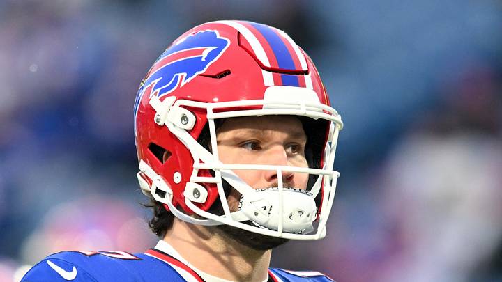 Jan 4, 2026; Orchard Park, New York, USA; Buffalo Bills quarterback Josh Allen (17) looks on during warmups before the game against the New York Jets at Highmark Stadium. Mandatory Credit: Mark Konezny-Imagn Images Jan 4, 2026; Orchard Park, New York, USA; Buffalo Bills quarterback Josh Allen (17) looks on during warmups before the game against the New York Jets at Highmark Stadium. Mandatory Credit: Mark Konezny-Imagn Images