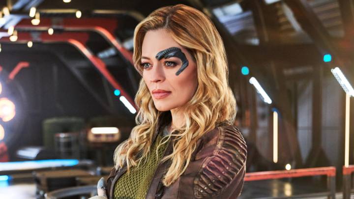 Pictured: Jeri Ryan as Seven of Nine of the CBS All Access series STAR TREK: PICARD. Photo Cr: James Dimmock/CBS ©2019 CBS Interactive, Inc. All Rights Reserved.