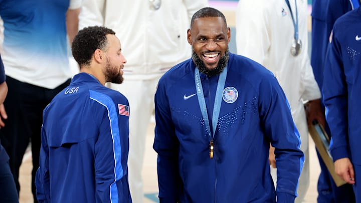 Stephen Curry y LeBron James acaban de ganar el oro olímpico como referentes del Team USA en París
