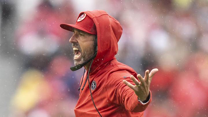 San Francisco 49ers head coach Kyle Shanahan San Francisco 49ers head coach Kyle Shanahan