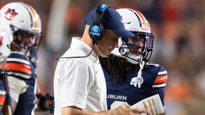 The Auburn Tigers' interim head coach has made his decision