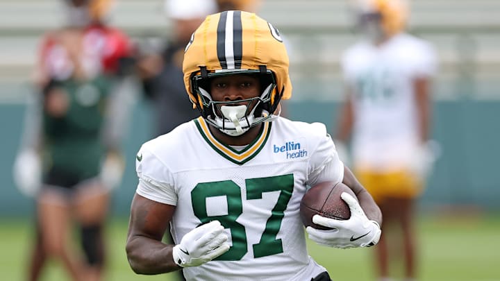Green Bay Packers wide receiver Romeo Doubs