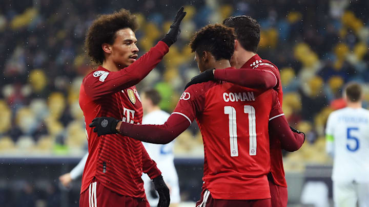 Bayern celebrate Bayern celebrate